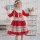 JannyBB design red lace boutique Christmas dress